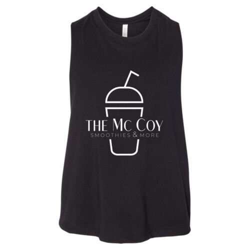 Smoothies & More - Women's Racerback Cropped Tank Thumbnail