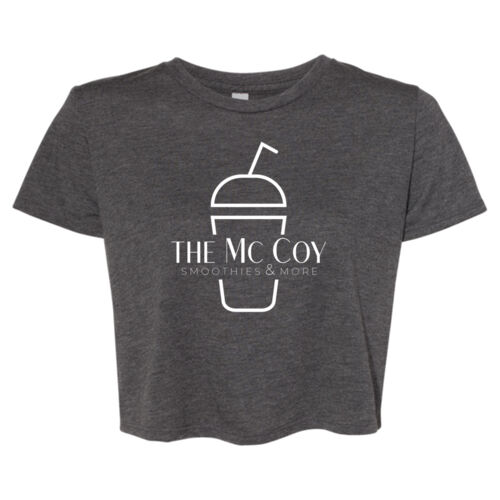 Smoothies & More - Women's Flowy Cropped Tee Thumbnail