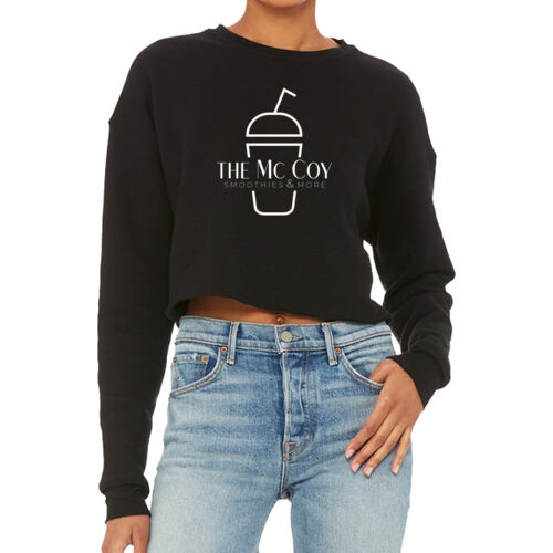 Smoothies & More - Women's Cropped Crew Fleece Thumbnail